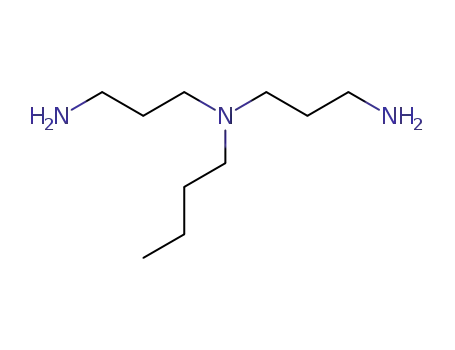 Molecular Structure of 1555-68-6 (N-(3-aminopropyl)-N-butylpropane-1,3-diamine)