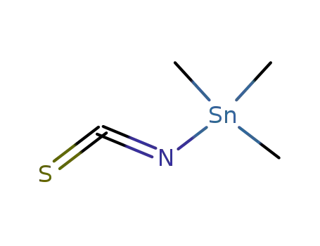 Molecular Structure of 15597-43-0 ((Isothiocyanato)trimethylstannane)