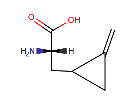 Molecular Structure of 156-56-9 (hypoglycin)