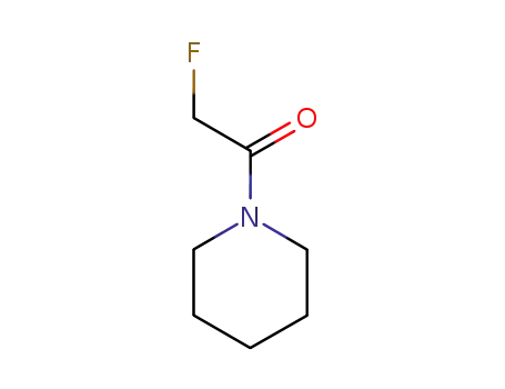 Molecular Structure of 325-57-5 (Piperidine, 1-(fluoroacetyl)- (6CI,7CI,8CI,9CI))