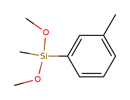 Molecular Structure of 17873-30-2 (P-TOLYLMETHYLDIMETHOXYSILANE)