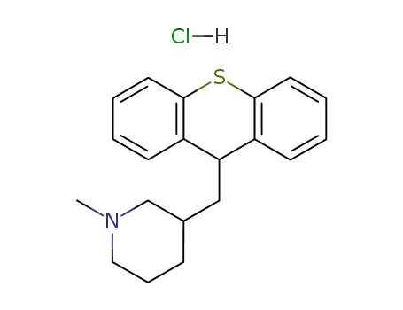 Molecular Structure of 1553-34-0 (metixene hydrochloride)