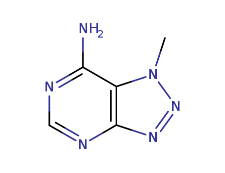 17801-64-8,1H-1,2,3-Triazolo[4,5-d]pyrimidin-7-amine, 1-methyl- (9CI),1H-v-Triazolo[4,5-d]pyrimidine,7-amino-1-methyl- (8CI); 7-Methyl-8-azaadenine