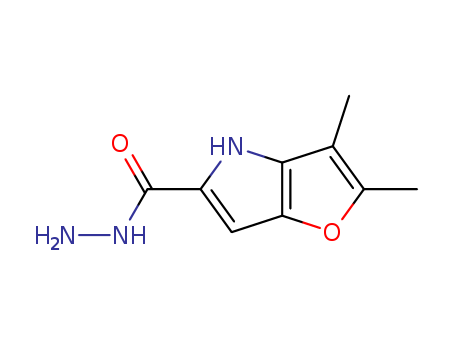 2,3-dimethyl-4H-furo[3,2-b]pyrrole-5-carbohydrazide