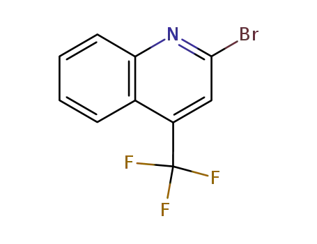 Molecular Structure of 590372-17-1 (2-BROMO-4-(TRIFLUOROMETHYL)QUINOLINE)
