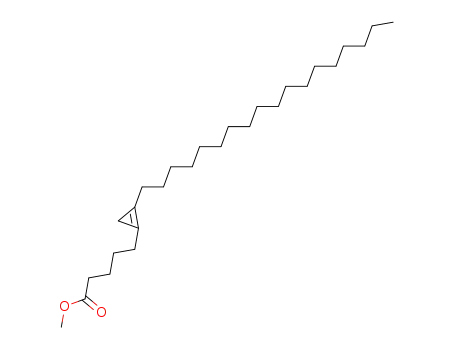 Molecular Structure of 156733-00-5 (methyl 3-(2-octadecylcyclopropen--1-yl)pentanoate)