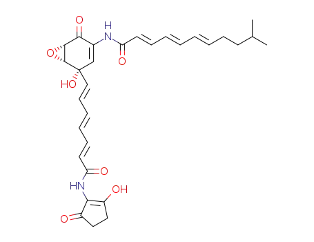 Molecular Structure of 156250-43-0 (manumycin E)