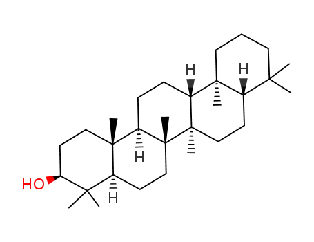Molecular Structure of 2130-17-8 (tetrahymanol)