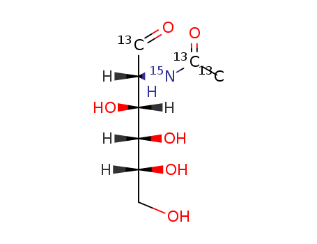 2-[1,2-13C2]ACETAMIDO-2-DEOXY-D-[UL-13C6]GLUCOSE