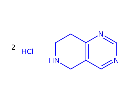 Molecular Structure of 157327-49-6 (5,6,7,8-tetrahydropyrido[4,3-d]pyrimidine)