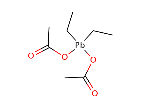 Molecular Structure of 15773-47-4 (Bis(acetyloxy)diethylplumbane)