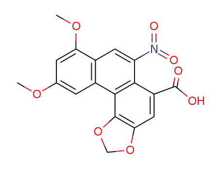Molecular Structure of 15918-62-4 (ARISTOLOCHICACIDSALTS)