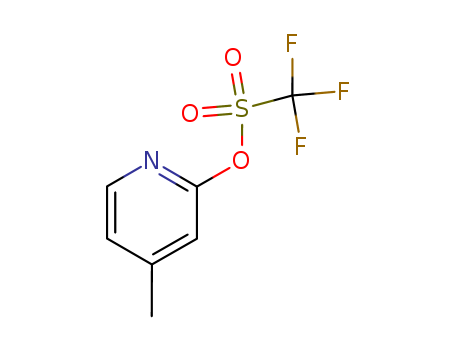 4-Methyl-2-(trifluoromethanesulfonyl)oxypyridine