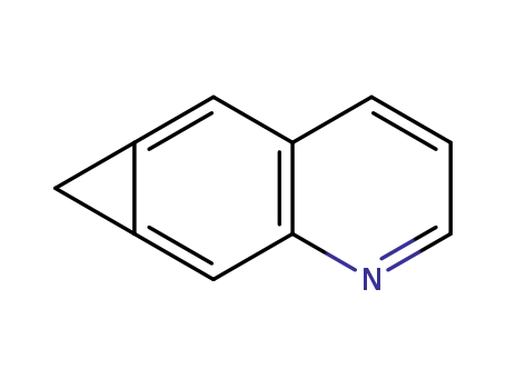 Molecular Structure of 130566-12-0 (6H-Cyclopropa[g]quinoline(9CI))