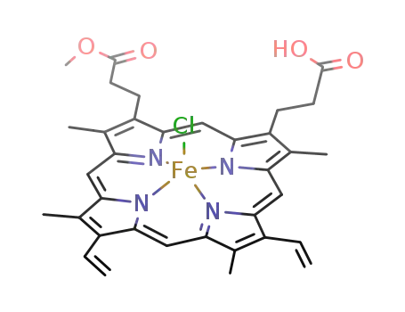 iron(III) protophosphyrin IX monomethyl ester chloride
