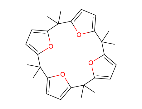 21,22,23,24-Tetraoxapentacyclo[16.2.1.13,6.18,11.113,16]tetracosa-3,5,8,10,13,15,18,20-octaene,2,2,7,7,12,12,17,17-octamethyl-                                                                          (22900-44-3)