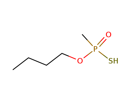 Phosphonothioic acid, methyl-, O-butyl ester(6CI,7CI,8CI,9CI)