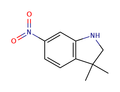 3,3-dimethyl-6-nitro-2,3-dihydro-1H-indole