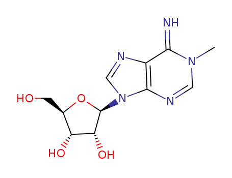 Molecular Structure of 15763-06-1 (1-METHYLADENOSINE)