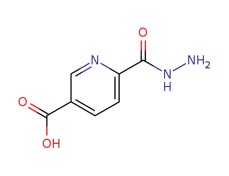 Molecular Structure of 17874-77-0 (2,5-Pyridinedicarboxylicacid,2-hydrazide(8CI))