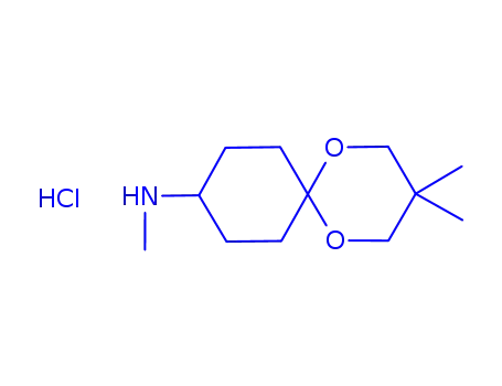 Molecular Structure of 158747-10-5 (4-(METHYLAMINO)CYCLOHEXANONE 2 2-DIMETH&)