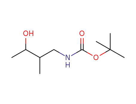Carbamic acid, (3-hydroxy-2-methylbutyl)-, 1,1-dimethylethyl ester (9CI)