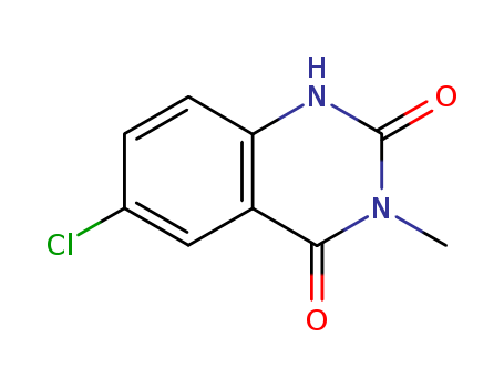 2,4(1H,3H)-Quinazolinedione,6-chloro-3-methyl- cas  15949-47-0