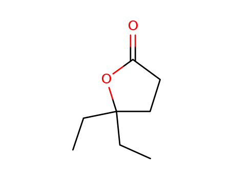 Molecular Structure of 1608-93-1 (5,5-diethyldihydrofuran-2(3H)-one)