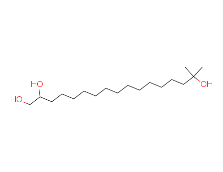 (+/-)-16-methyl-heptadecane-1,2,16-triol