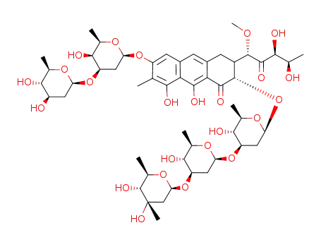 Molecular Structure of 18378-89-7 (MITHRAMYCIN A)