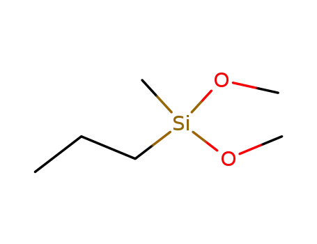 Molecular Structure of 18173-73-4 (dimethoxymethylpropyl-Silane)