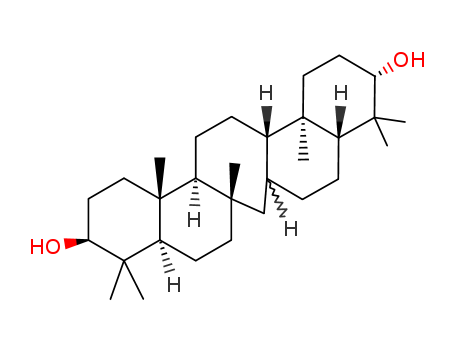1H-Cyclohepta[1,2-a:5,4-a']dinaphthalene-3,11-diol,docosahydro-4,4,6a,10,10,13a,15b-heptamethyl-,(3S,4aR,6aS,7aS,9aR,11S,13aR,13bS,15aS,15bR)- (9CI)