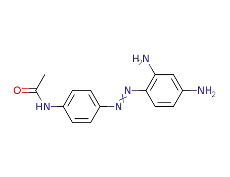 Molecular Structure of 18371-12-5 (N-{4-[(E)-(2,4-diaminophenyl)diazenyl]phenyl}acetamide)