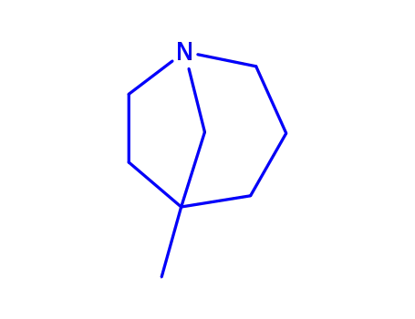 Molecular Structure of 181999-40-6 (1-Azabicyclo[3.2.1]octane,5-methyl-(9CI))