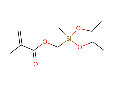 Molecular Structure of 3978-58-3 ((METHACRYLOXYMETHYL)METHYLDIETHOXYSILANE)
