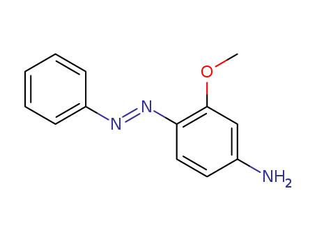 Benzenamine,3-methoxy-4-(2-phenyldiazenyl)-