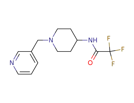 2,2,2-trifluoro-N-[1-(3-pyridylmethyl)4-piperidyl]acetamide