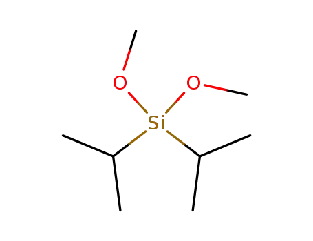 Molecular Structure of 18230-61-0 (Diisopropyldimethoxysilane)