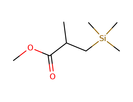 2-Methyl-3-(trimethylsilyl)propanoic acid methyl ester