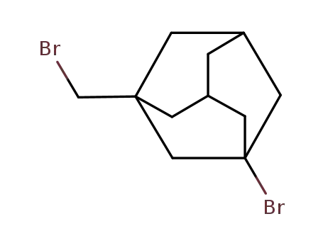 Molecular Structure of 1822-25-9 (1-BROMO-3-(BROMOMETHYL)ADAMANTANE)
