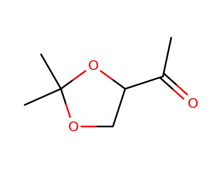 Molecular Structure of 161972-09-4 (Ethanone, 1-(2,2-dimethyl-1,3-dioxolan-4-yl)- (9CI))