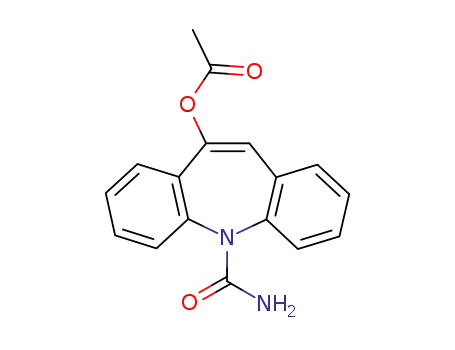 Molecular Structure of 952740-00-0 (10-acetoxy-5H-dibenzo[b,f]azepine-5-carboxamide)