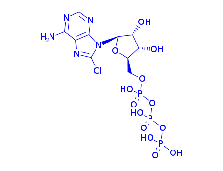 Adenosine5'-(tetrahydrogen triphosphate), 8-chloro- (9CI)                                                                                                                                               (185341-71-3)