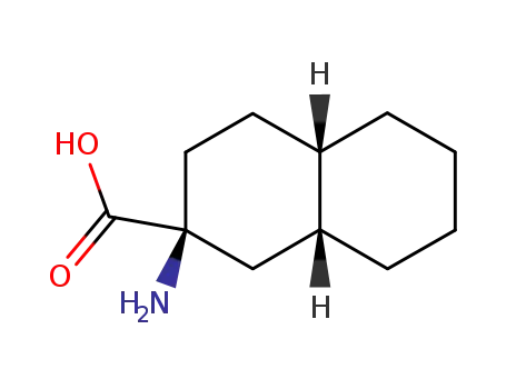 Molecular Structure of 18672-74-7 (2-AMINO-DECAHYDRO-2-NAPHTHALENECARBOXYLIC ACID)
