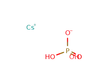 Molecular Structure of 18649-05-3 (CESIUM DIHYDROGEN PHOSPHATE)