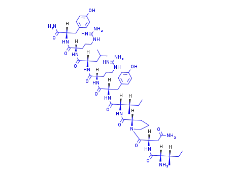 Molecular Structure of 161650-01-7 ((PRO30,TYR32,LEU34)-NEUROPEPTIDE Y (28-36))