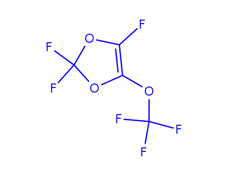 Molecular Structure of 161611-74-1 (2,2,4-trifluoro-5-(trifluoromethoxy)-1,3-dioxole)