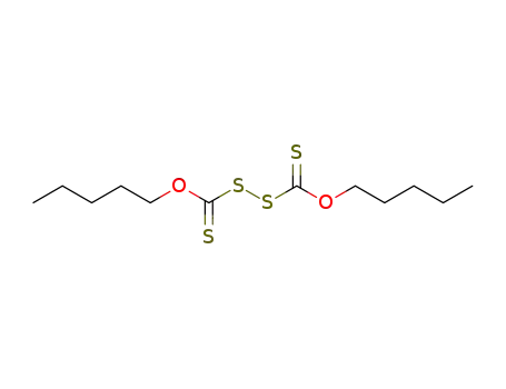 Molecular Structure of 869-91-0 (n-amyl dixanthogen)