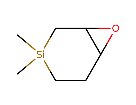 Molecular Structure of 187458-83-9 (7-Oxa-3-silabicyclo[4.1.0]heptane,  3,3-dimethyl-  (9CI))