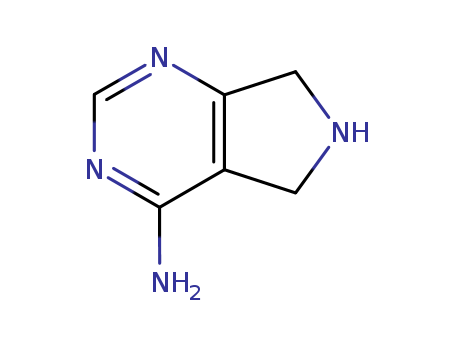 4-Amino-6,7-dihydro-5H-pyrrolo[3,4-d]pyrimidine CAS No.1854-42-8